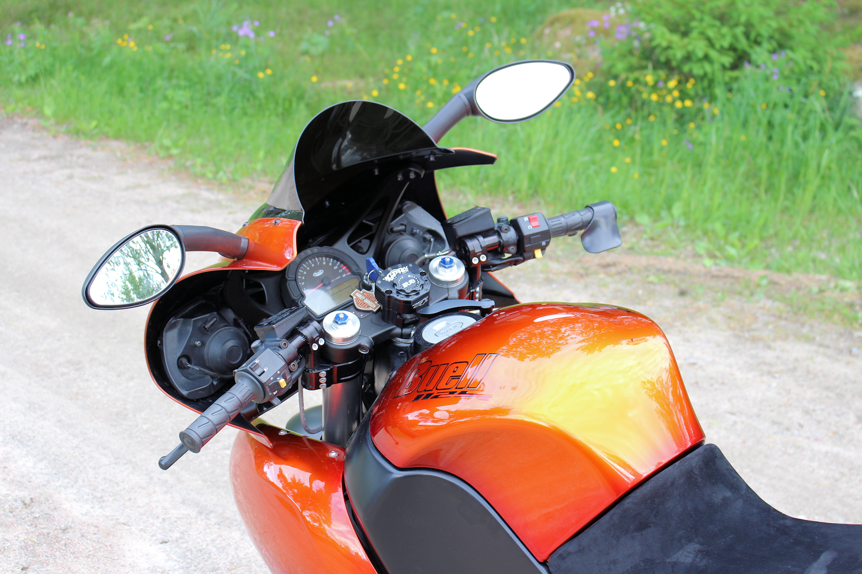 ABM Multi Clip Touring Handlebar Kit EBR / Buell 1190 RS / RX - 5