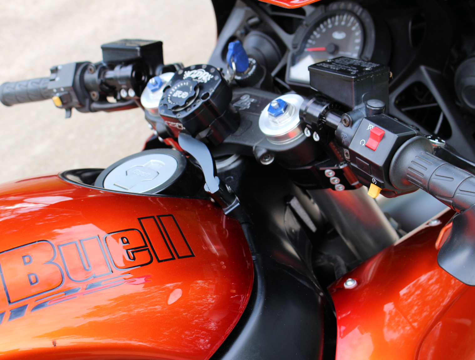 ABM Multi Clip Touring Handlebar Kit EBR / Buell 1190 RS / RX - 6