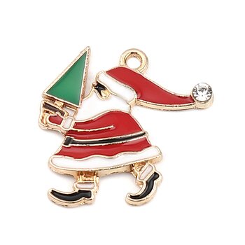 Berlock -  Santa claus christmas tree