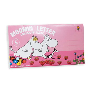 Mumin 'Letter to a Friend' - Kuvert med tepåsar