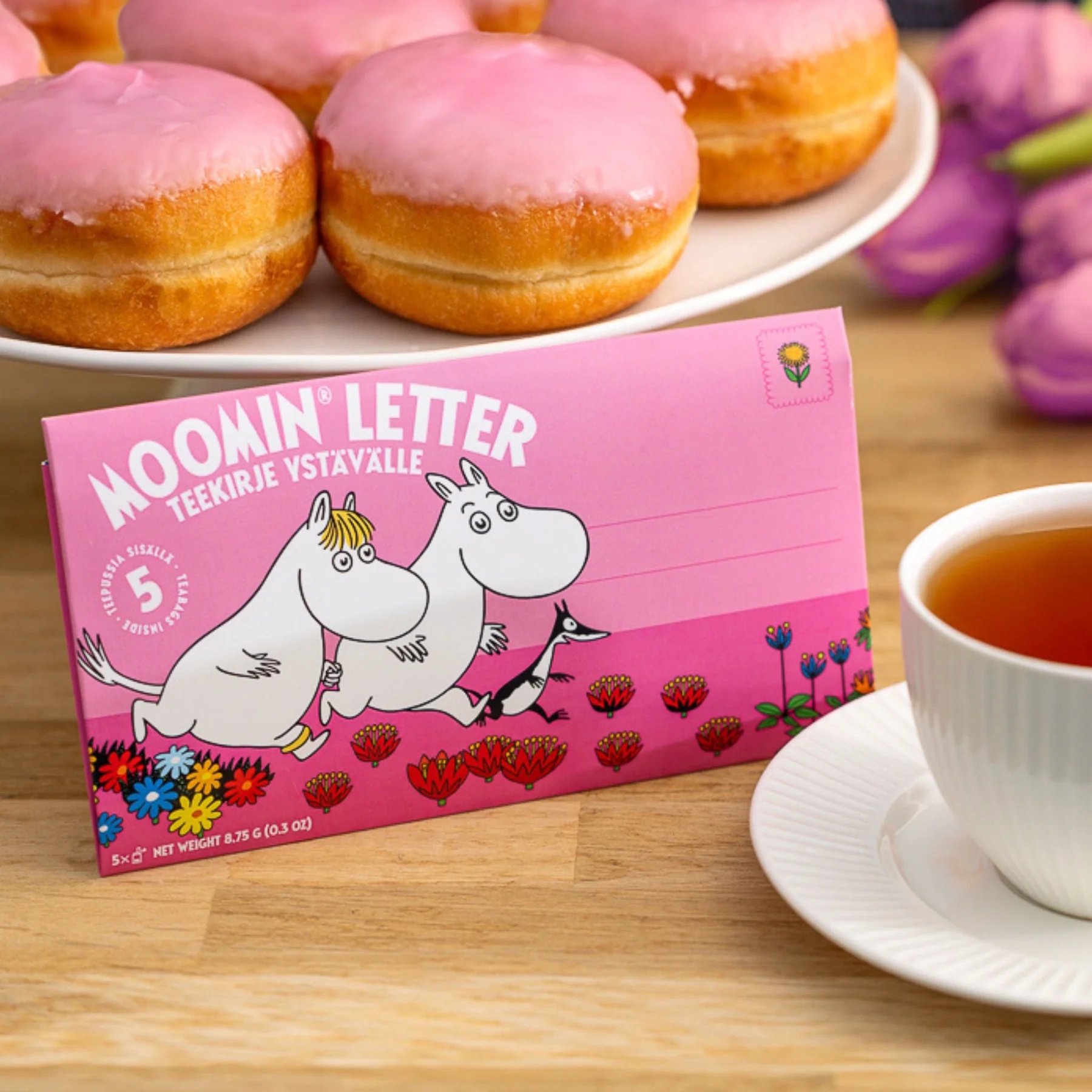 Mumin 'Letter to a Friend' - Kuvert med tepåsar - 4