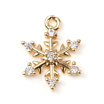 Berlock - snowflake w rhinestones