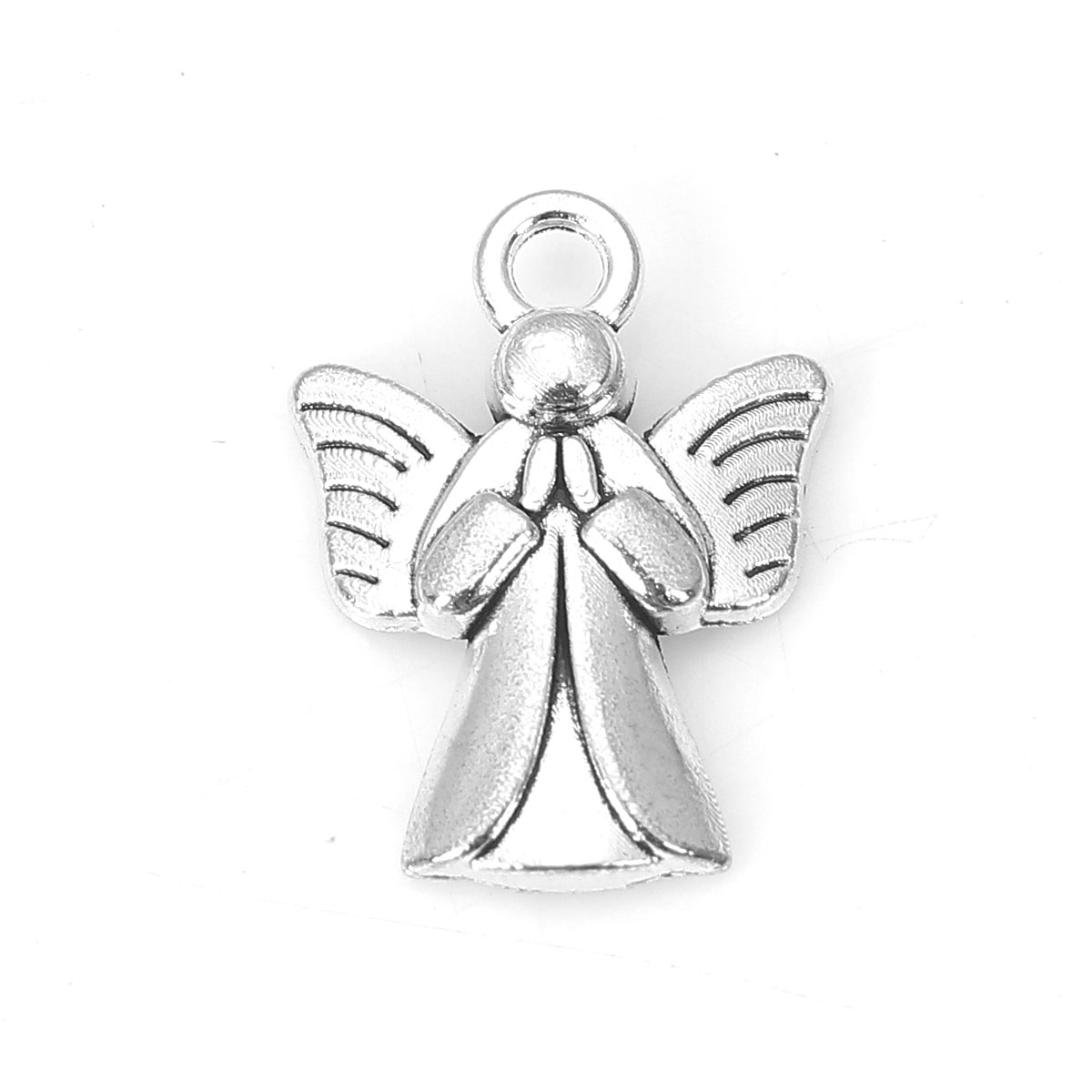 Berlock - Ängel silver, 19mm