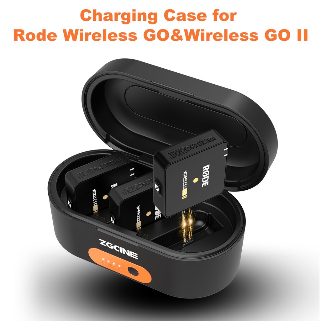 ZGCINE ZG-R30 CHARGING CASE FOR RODE WIRELESS GO&WIRELESS GO II - 4