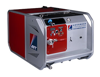 Slukkesystem kompakt, AFT - MPM05 COMPACT med 300  l vanntank, Kapasitet 40 bar / 55 liter