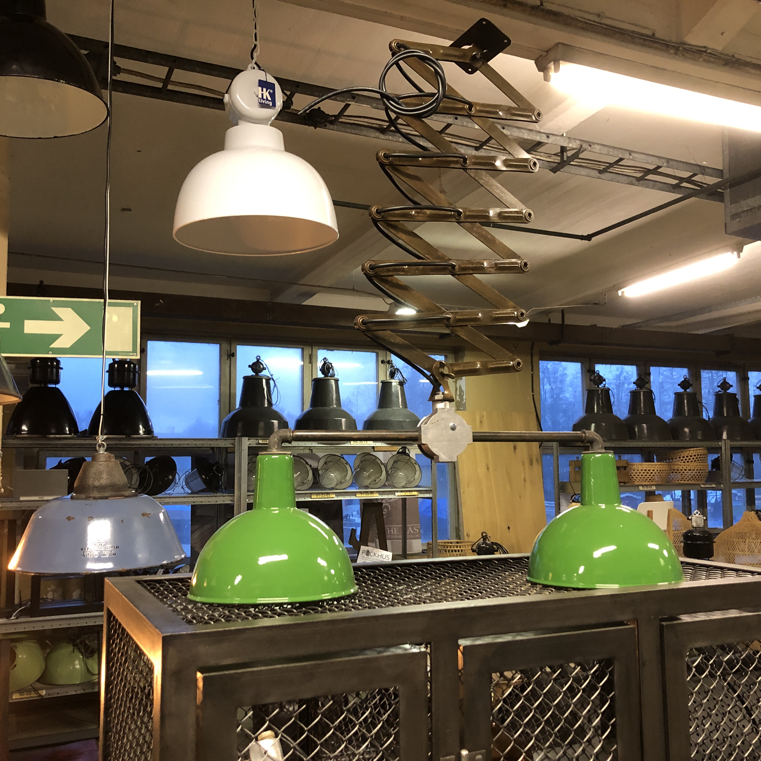 Saxlampa Fransk Grön - 4