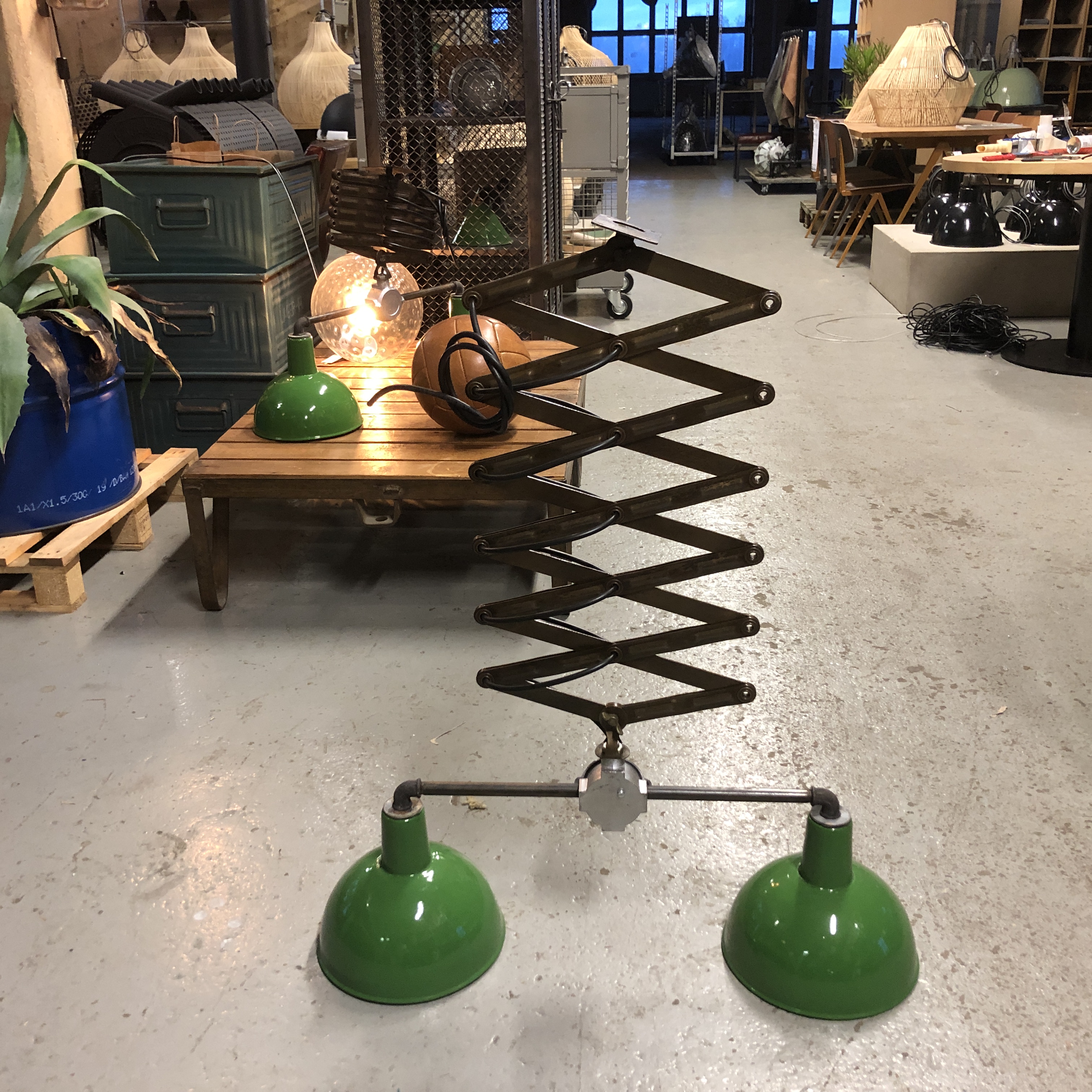 Saxlampa Fransk Grön - 3