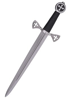 Molay Templar Dolk med Slida