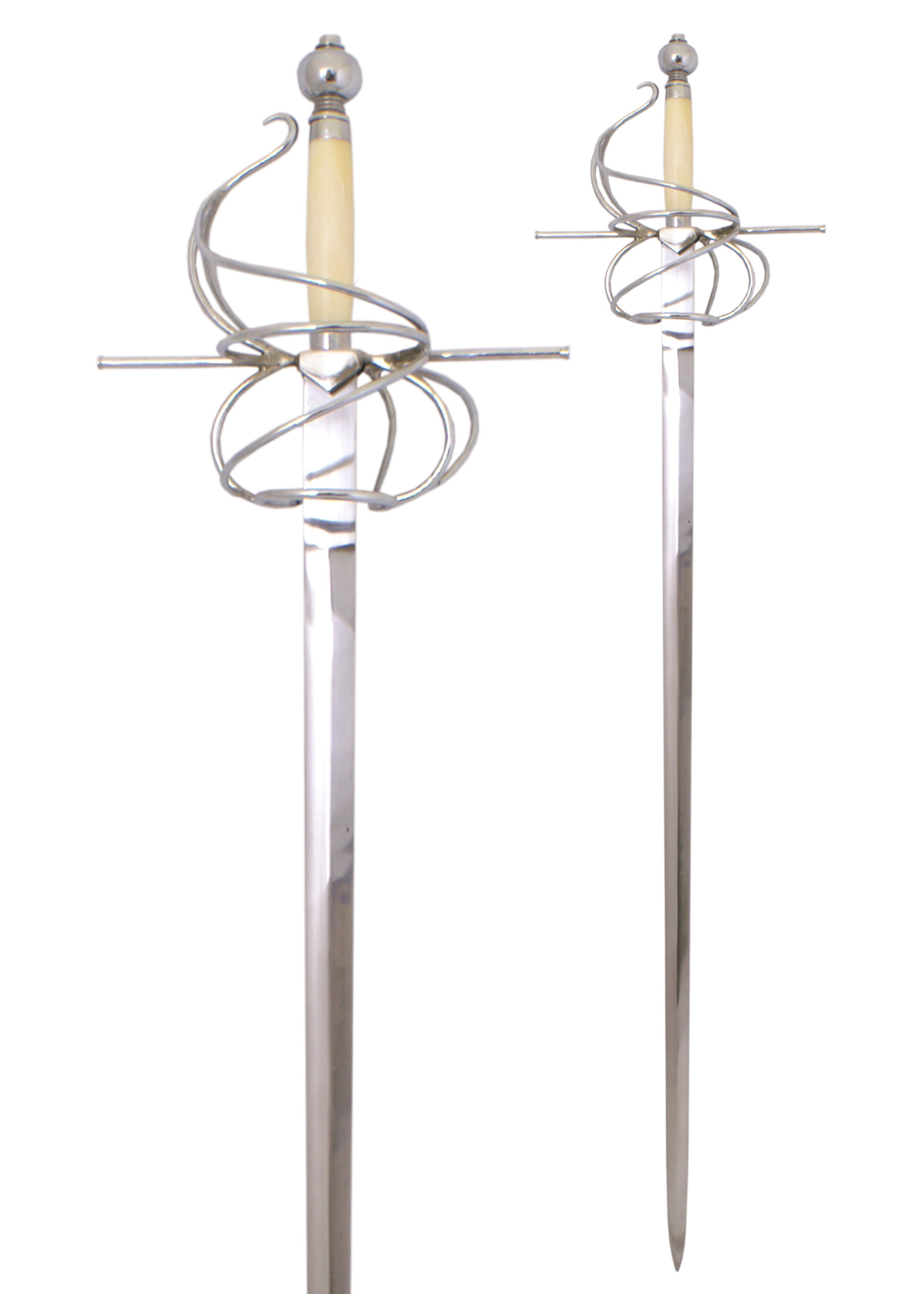 Italian Swept Hilt Rapier with Bone Handle, 16th c. 