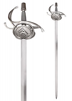 Pappenheimer Rapier med Wire-Wrapped Grip, 114 cm