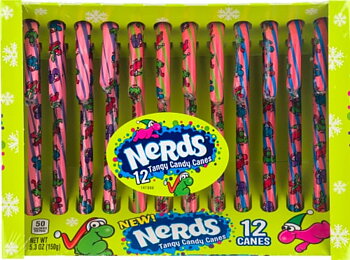 Nerds tangy candy canes