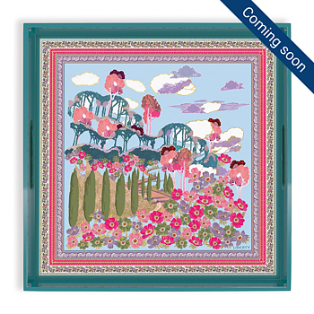 Liberty Bianca Square Lacquer Tray