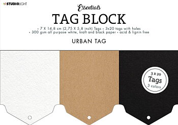 Studio Light Tag Block Urban (60pcs) 