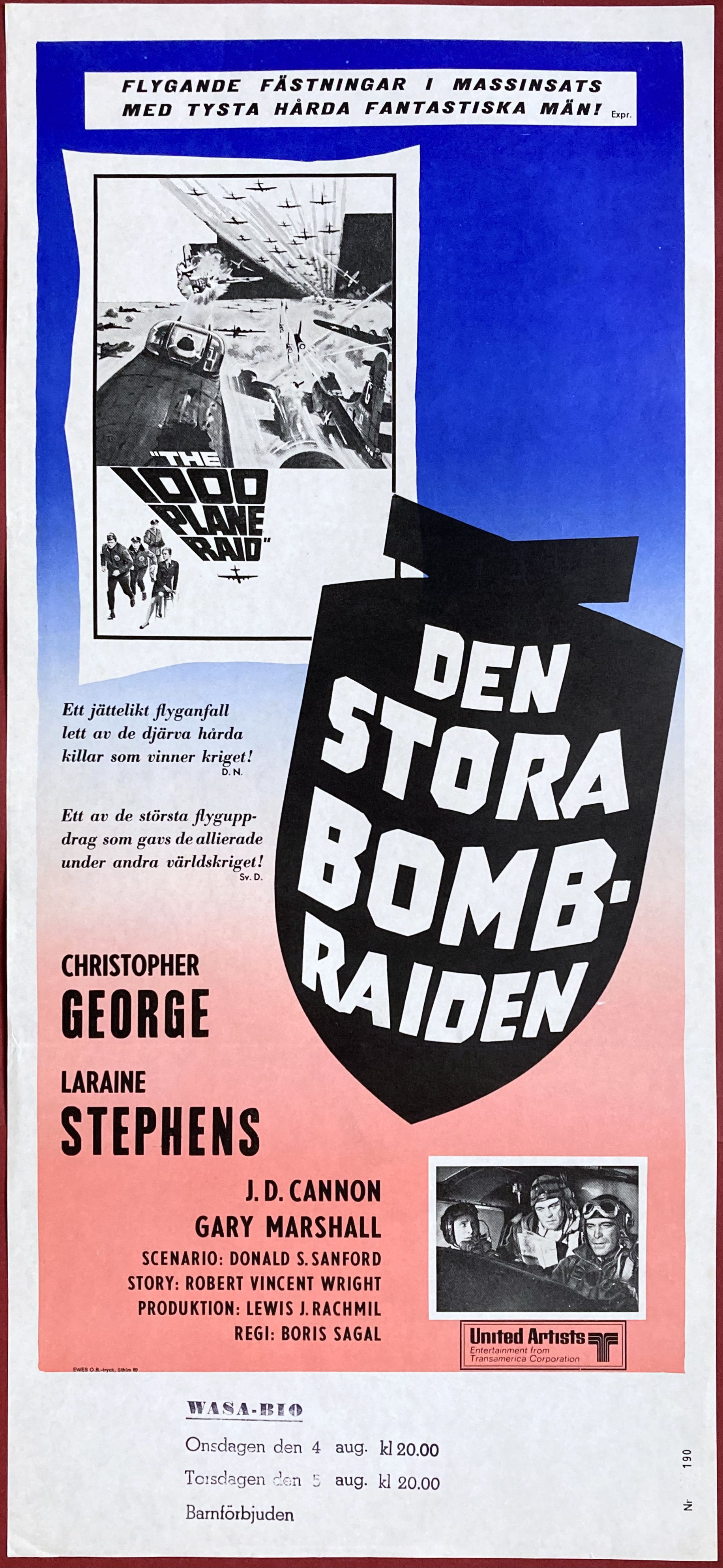 DEN STORA BOMBRAIDEN (1969)