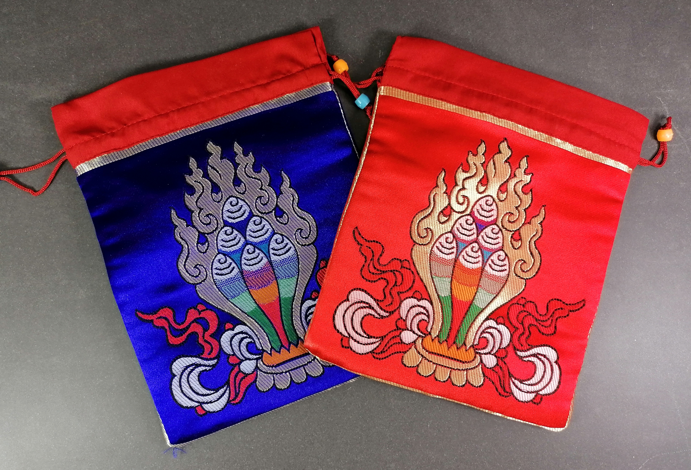 Tibetanska Ceremoni Påse -  Holy Flames  (Good Luck)