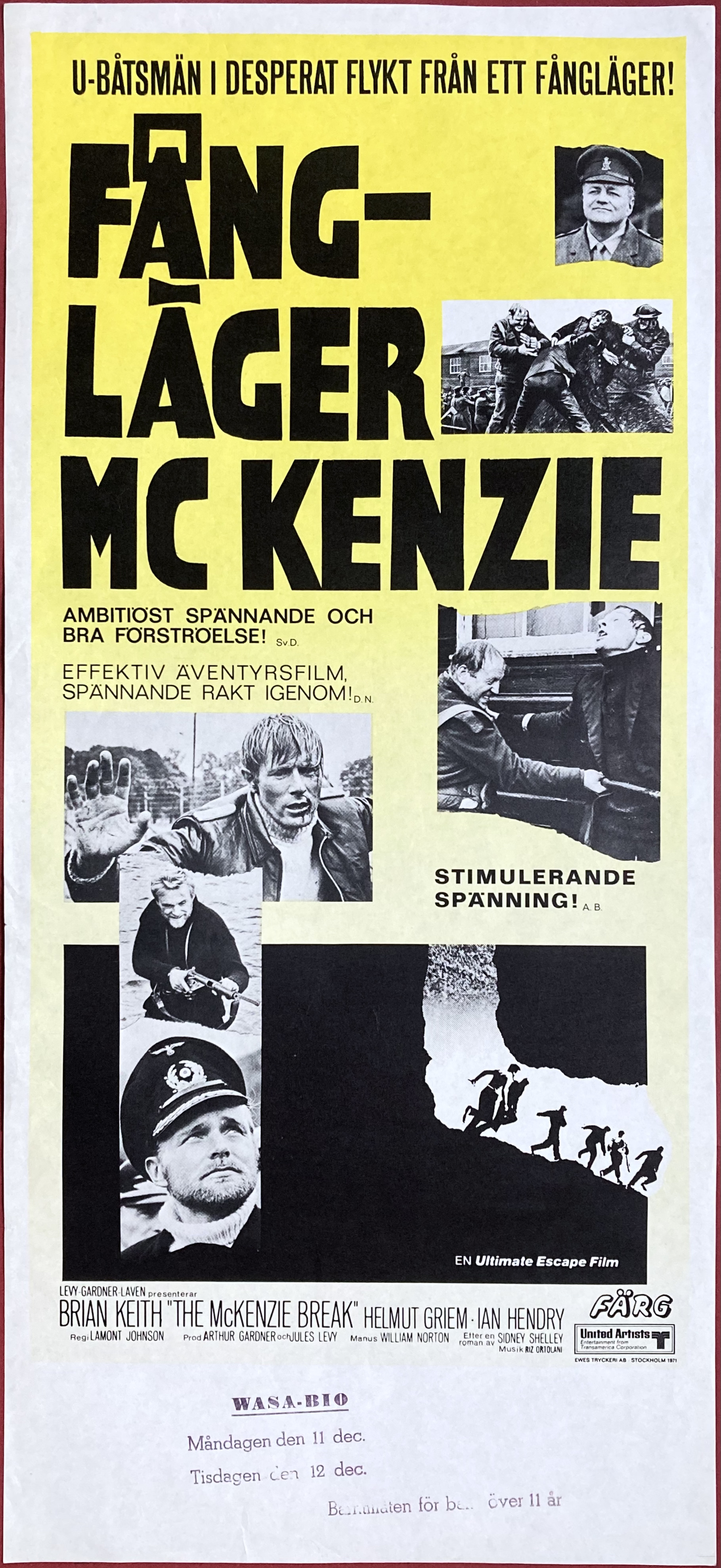 THE MCKENZIE BREAK (1970)