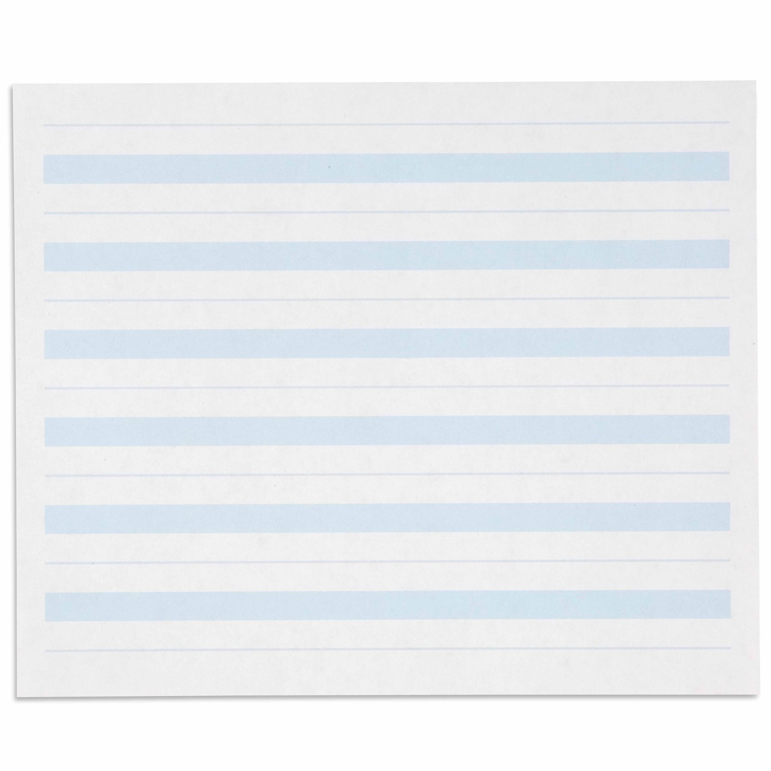Skrivpapper Blå linjerat 7x805 (500st)
