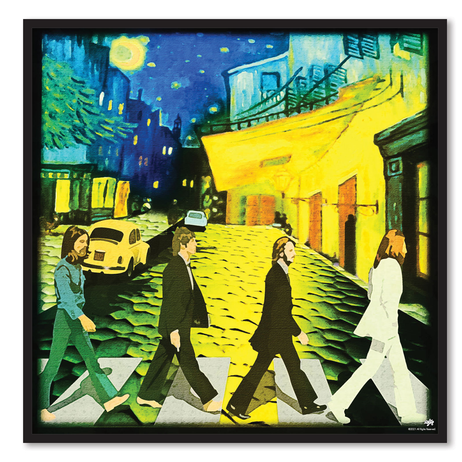 Abbey Road Van Gogh Painting JustPosters