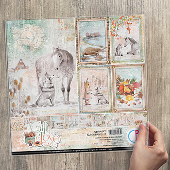 Ciao Bella The Gift of Love -Paperpad 12"X12"