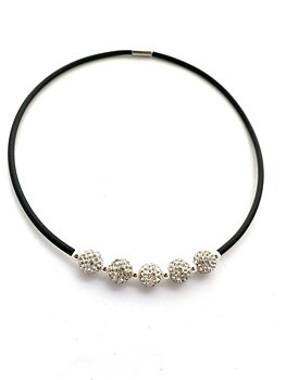 Necklace Delicious silver Swarovski