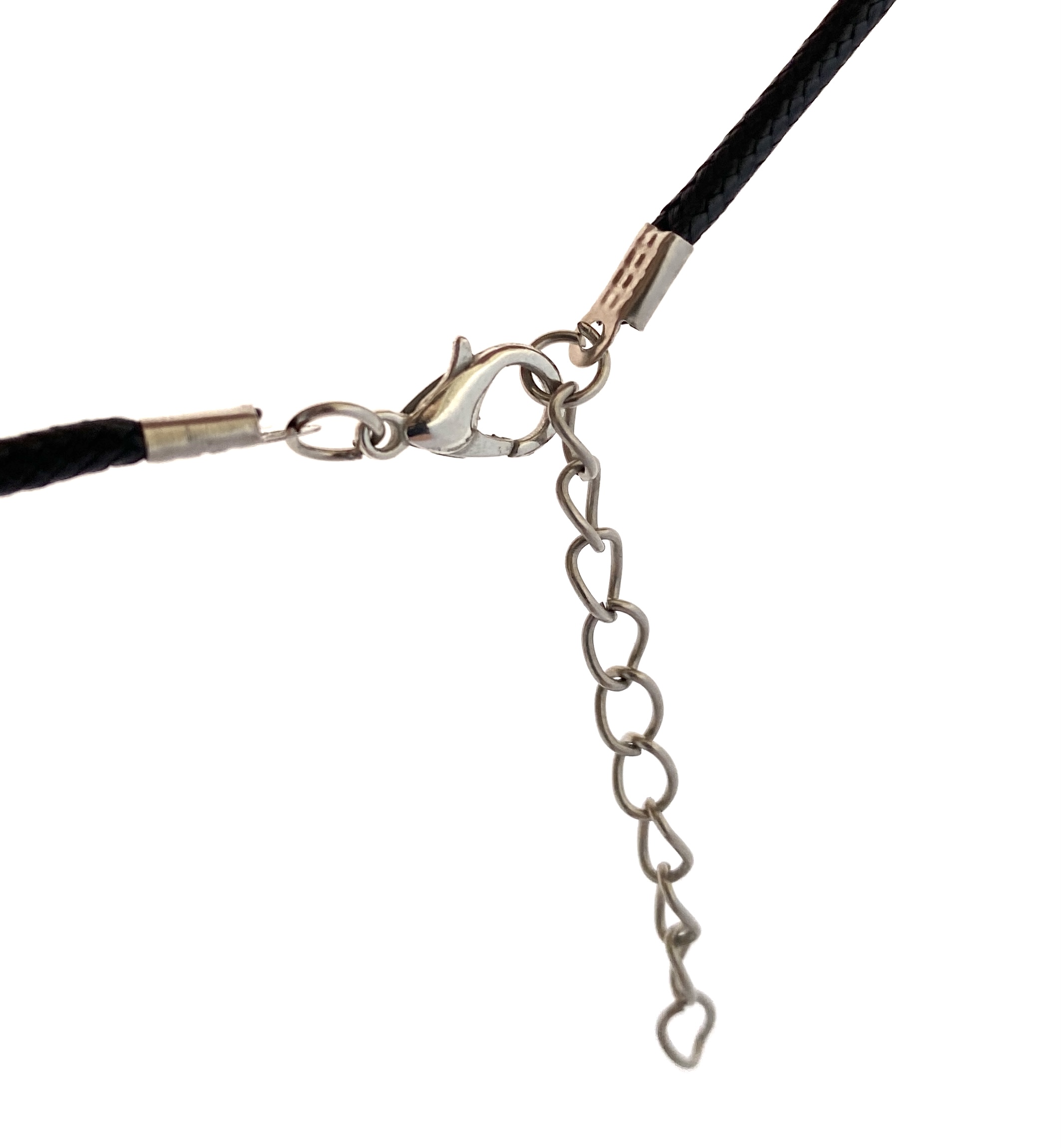 Necklace cornelia Hematite red Swarovski - 3