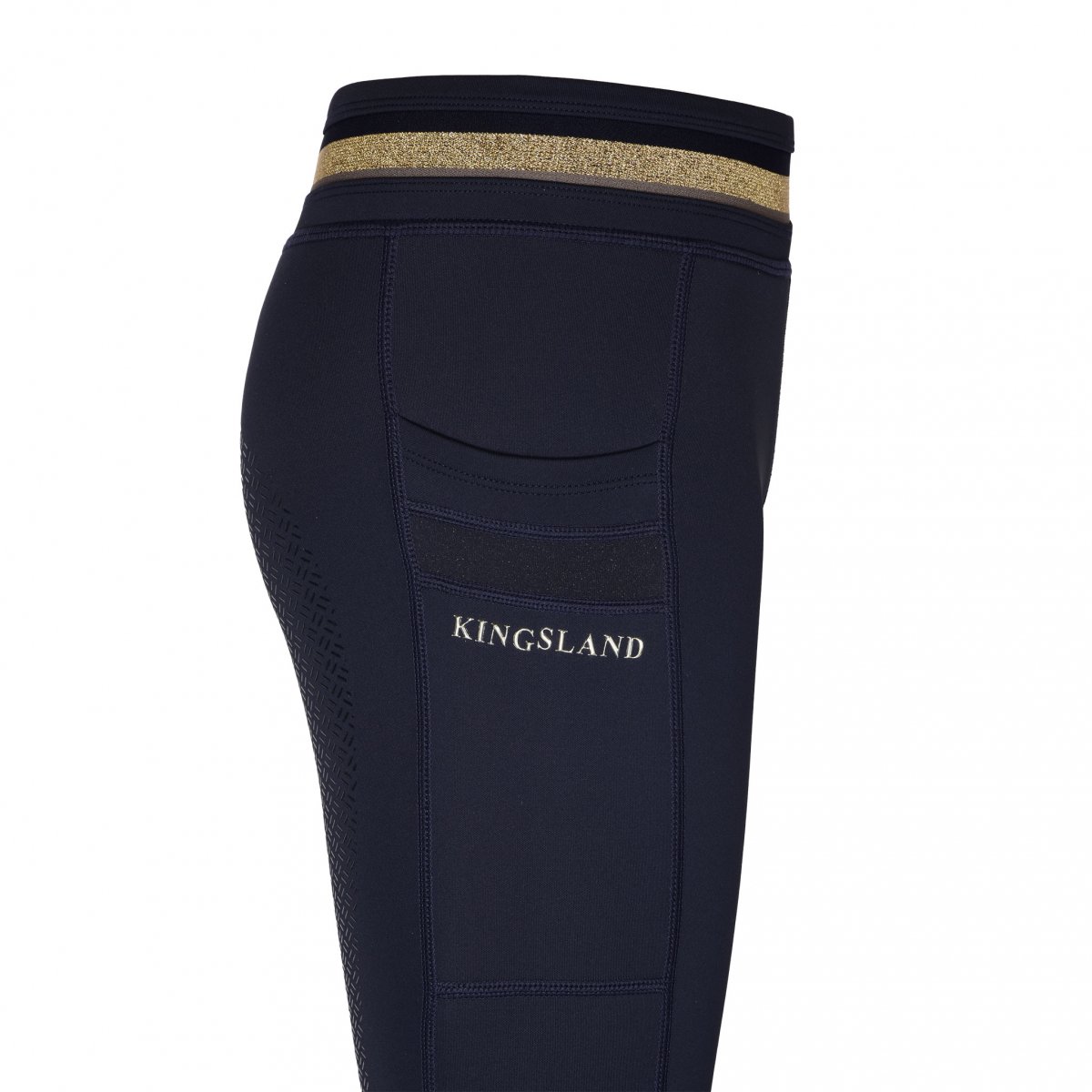 Kingsland Kattie W F-Tec4 F-Grip Tights NAVY vintertights - 2