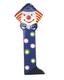 Clown Bokstav i Trä,  I