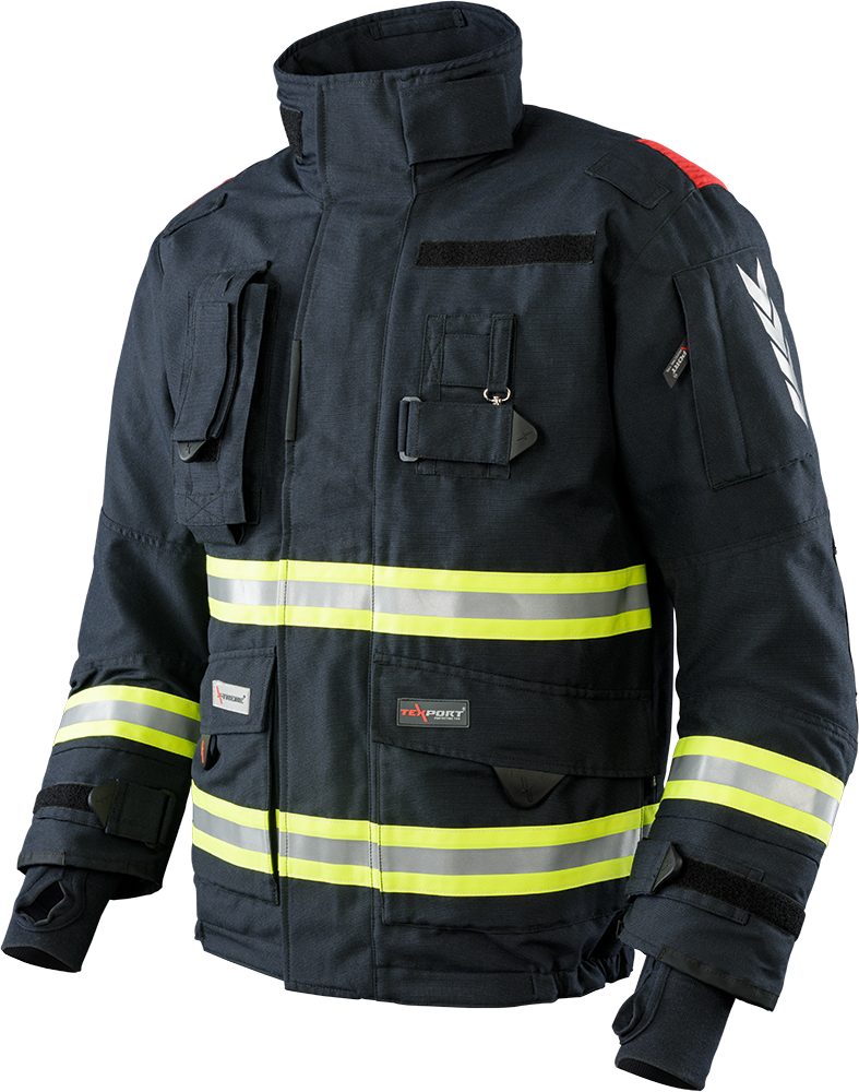 Brannbekledning, NYHET! TEXPORT FIRE STRETCH JAKKE  IB-TEX®, X-TREME LIGHT®, STANDARD, EN 469:2020 - 2
