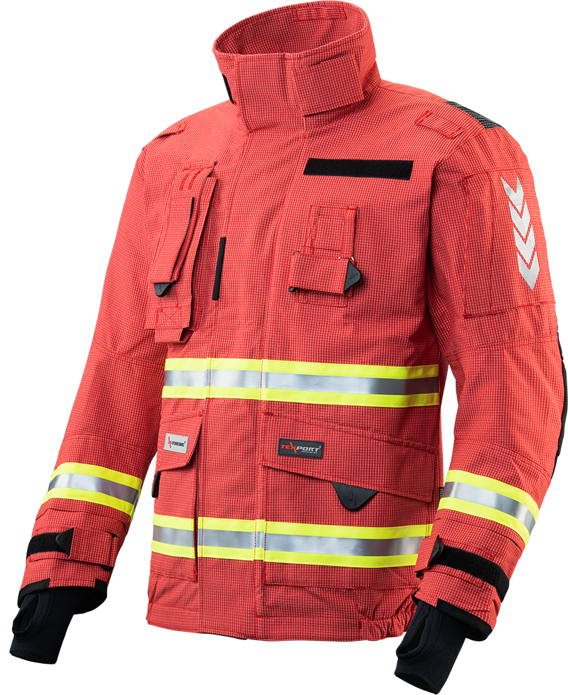 Brannbekledning, NYHET! TEXPORT FIRE STRETCH JAKKE  IB-TEX®, X-TREME LIGHT®, STANDARD, EN 469:2020 - 3