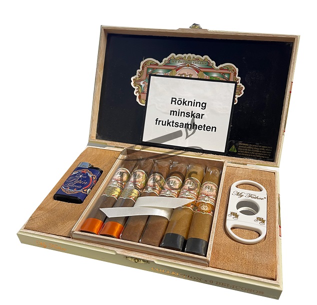 My Father Belicoso Presentask - 6 cigarrer inklusive snoppare & tändare