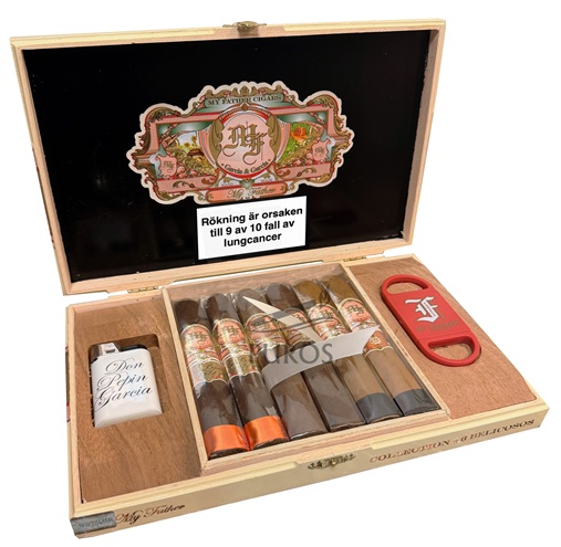 My Father Belicoso Presentask - 6 cigarrer inklusive snoppare & tändare
