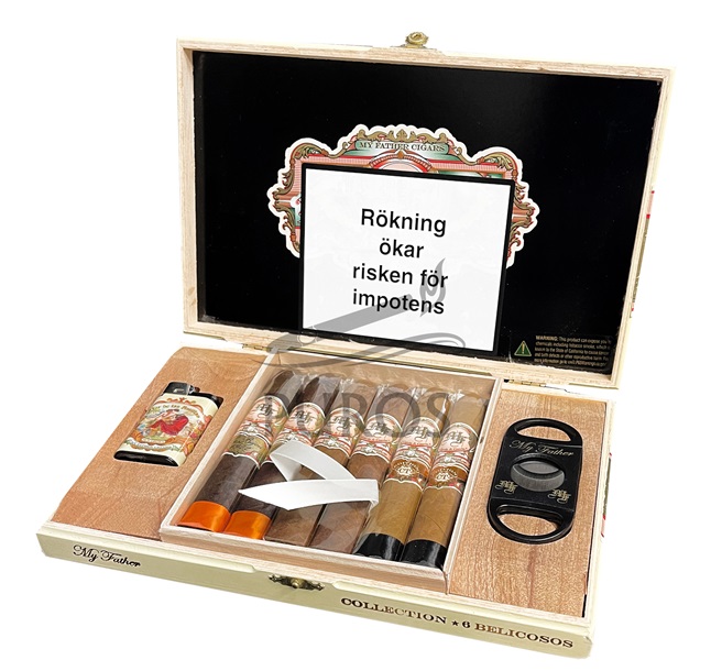 My Father Belicoso Presentask - 6 cigarrer inklusive snoppare & tändare