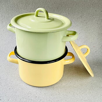 Emaljkastrull 2 liter,