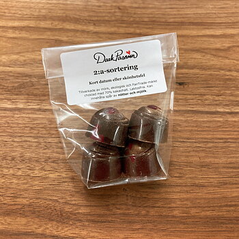 REA - 2:a sortering veganska (4 praliner)