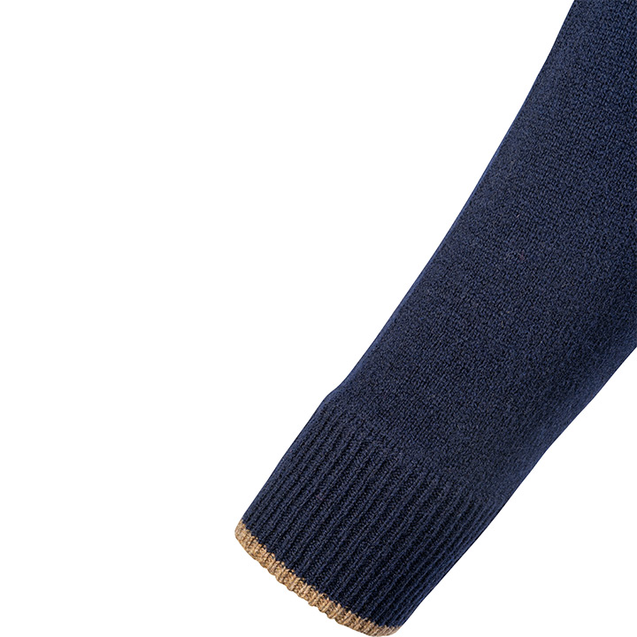 Tröja 100% Lammull v-ringad S-XXL, 3 färger - 12