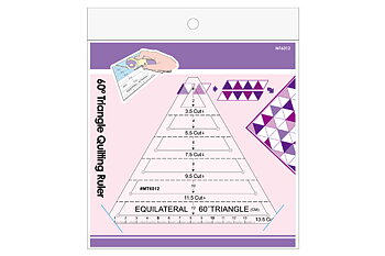 Quilt Linjal Triangel 60 grader
