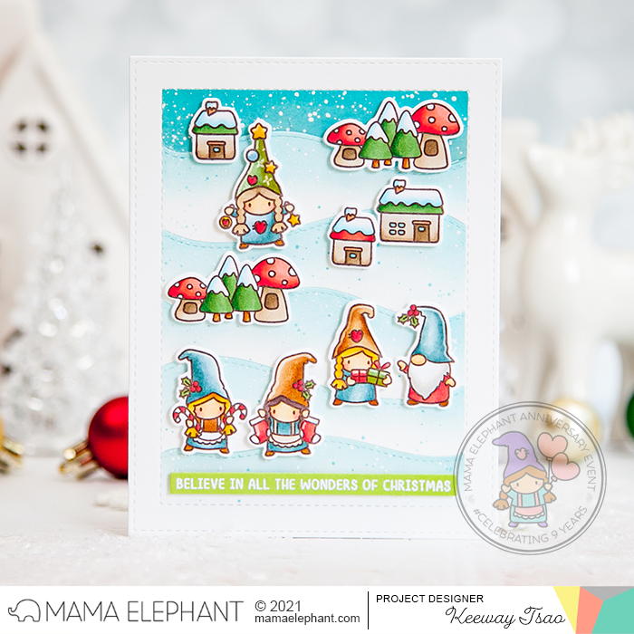 MAMA ELEPHANT-EASY XMAS GREETINGS+ die - 6