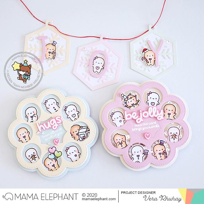 MAMA ELEPHANT-LITTLE GINGERBREAD AGENDA - STAMPS & DIES - 8