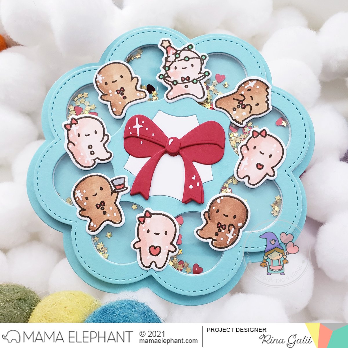 MAMA ELEPHANT-LITTLE GINGERBREAD AGENDA - STAMPS & DIES - 11