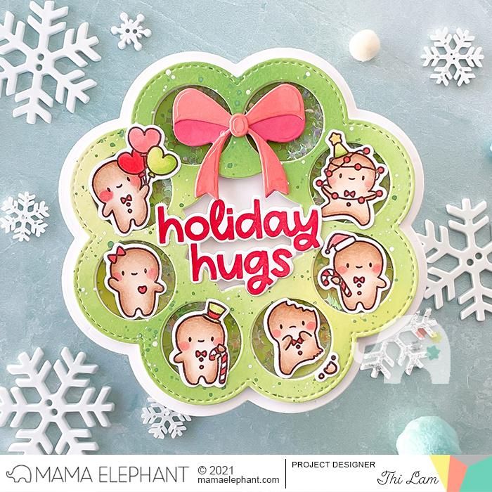 MAMA ELEPHANT-LITTLE GINGERBREAD AGENDA - STAMPS & DIES - 9
