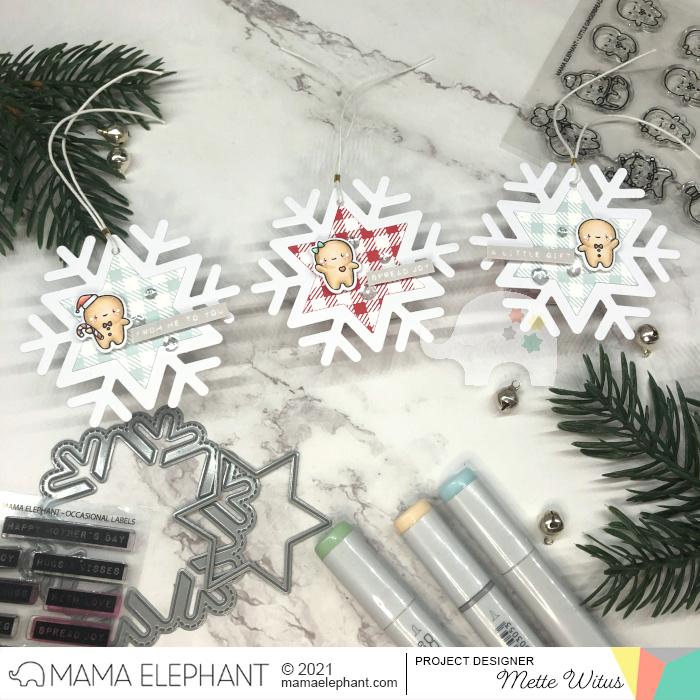 MAMA ELEPHANT-LITTLE GINGERBREAD AGENDA - STAMPS & DIES - 10