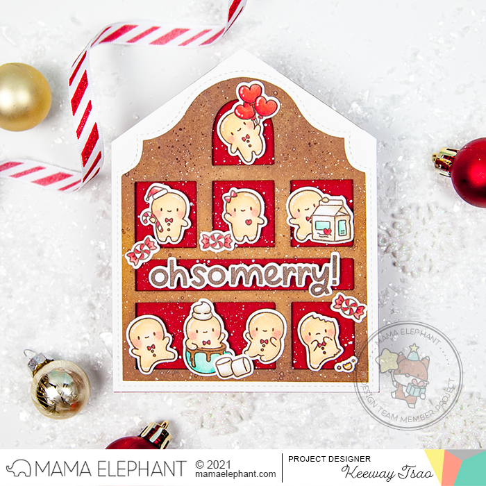 MAMA ELEPHANT-LITTLE GINGERBREAD AGENDA - STAMPS & DIES - 12
