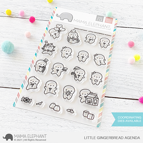 MAMA ELEPHANT-LITTLE GINGERBREAD AGENDA - STAMPS & DIES - 2