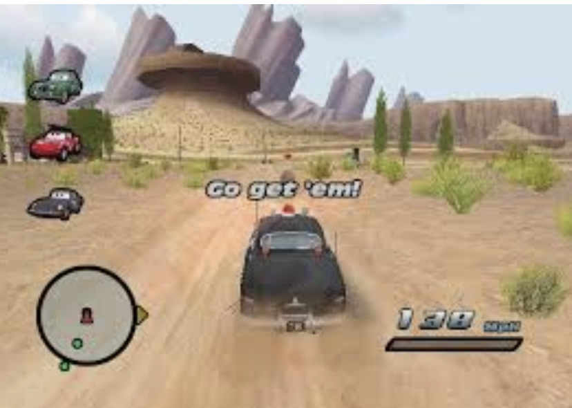 Cars 1 - Disney - Wii - 4