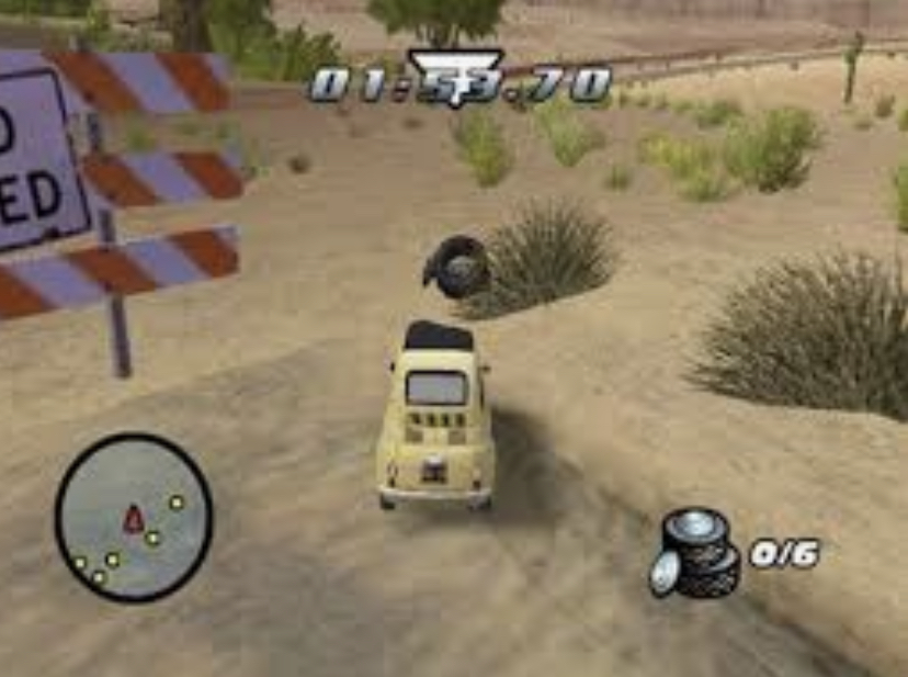 Cars 1 - Disney - Wii - 2