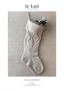 Dahlia julstrumpa, Le Knit