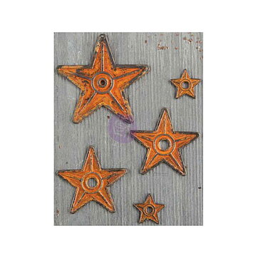 Prima Marketing Finnabair Mechanicals - Barn Stars