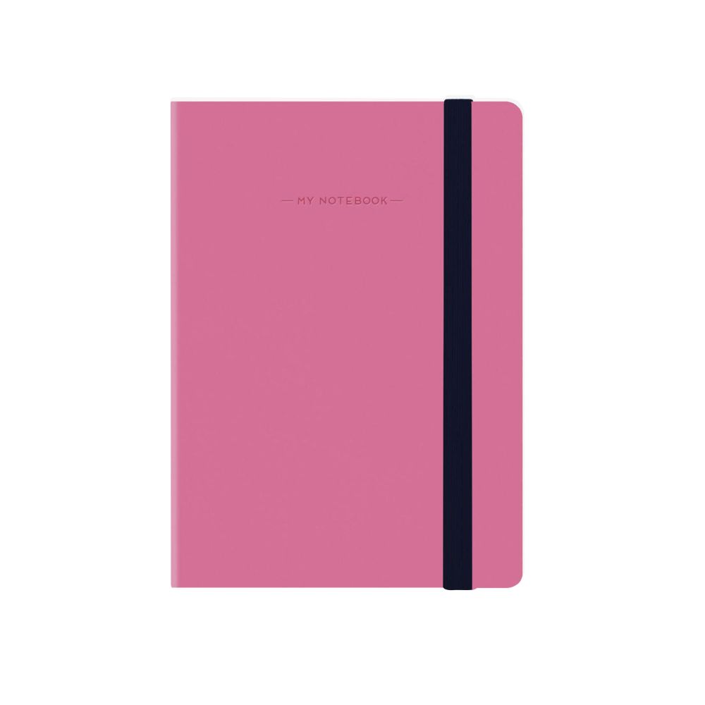 Anteckningsbok, My Notebook, Small, Rutad, Magenta (MYNOT0016)