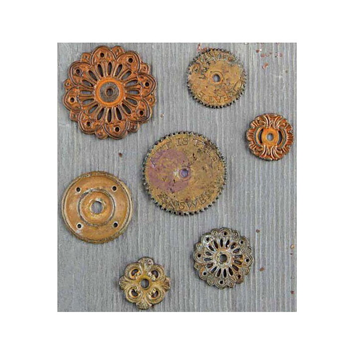 Prima Marketing Finnabair Mechanicals - Rustic Washers