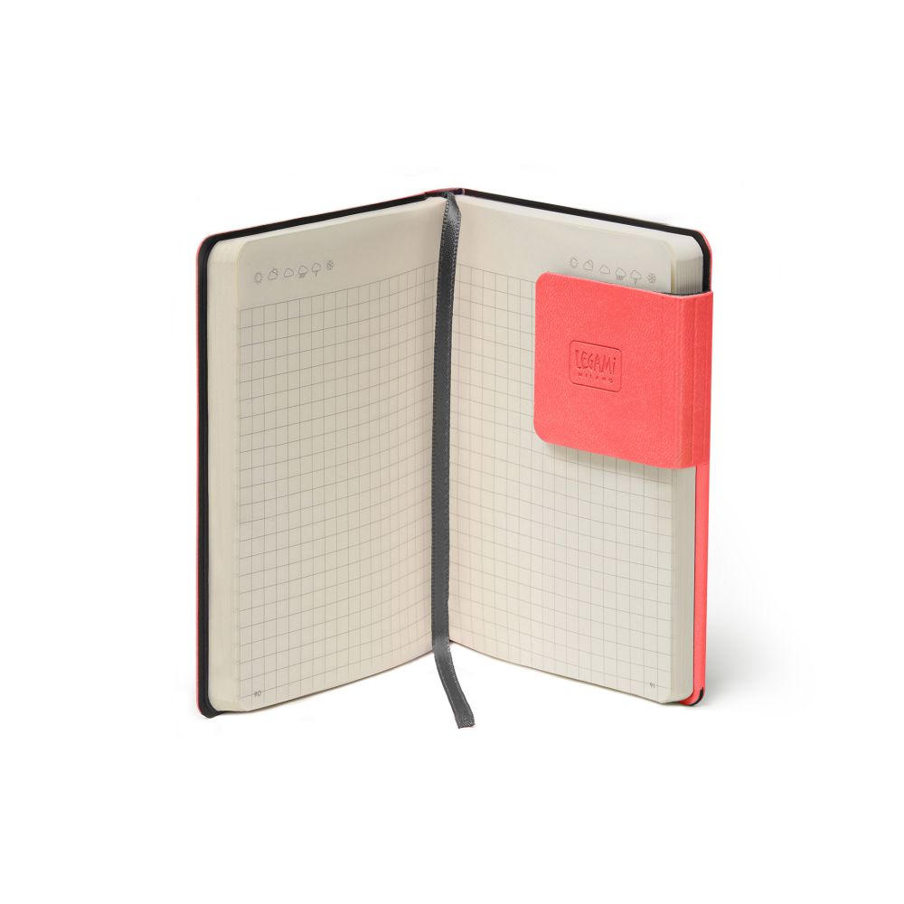 Anteckningsbok, My Notebook, Small, Rutad, Coral (MYNOT0105) - 5